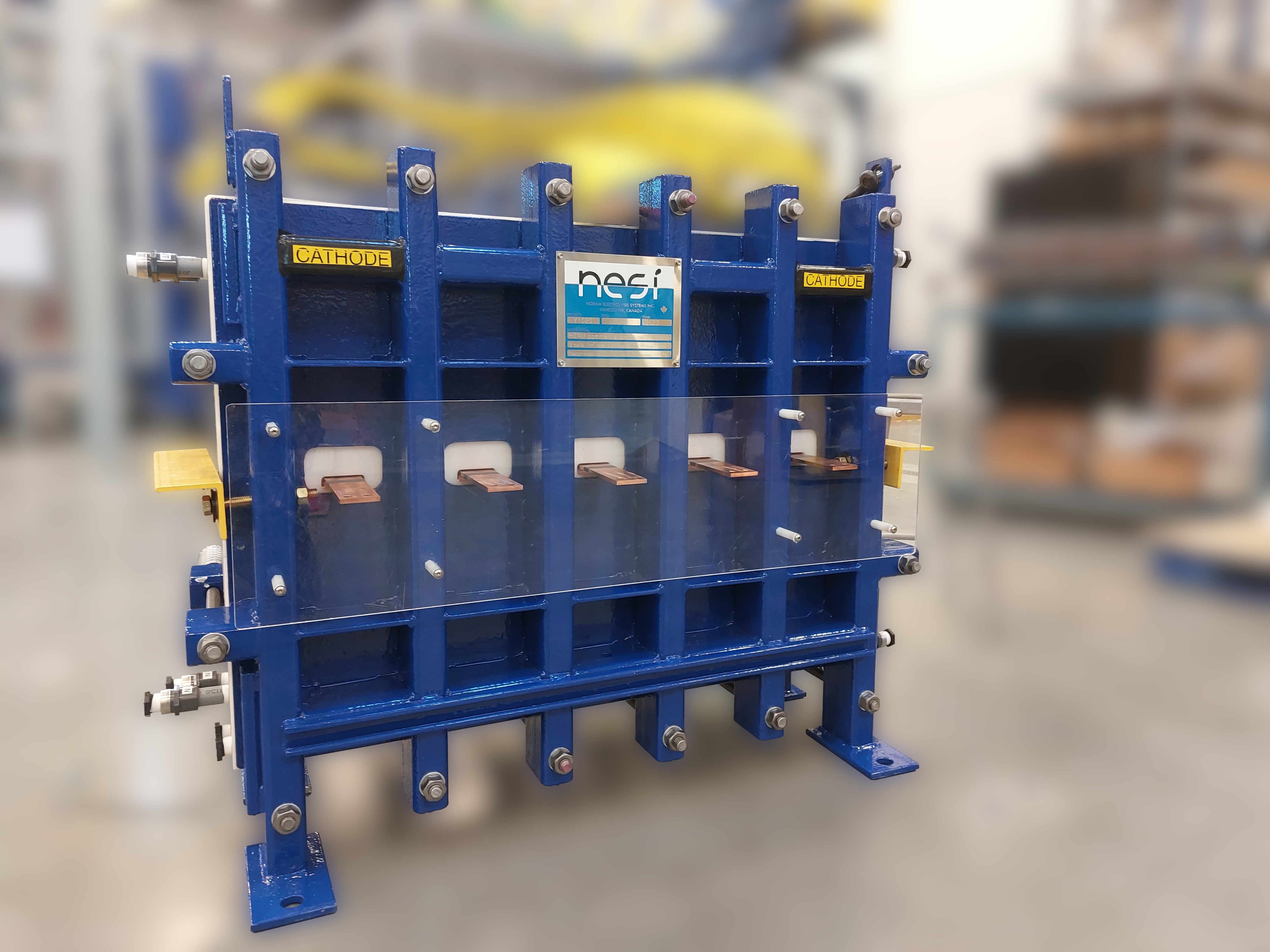 NEO organic electrolyzer in operation